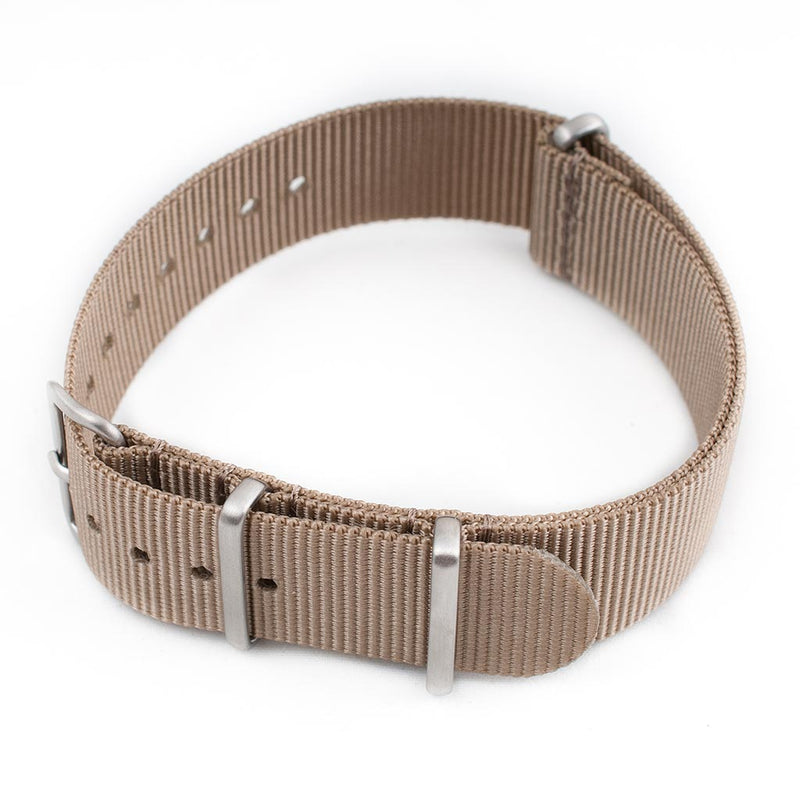 STANDARD H x StrapHabit Taupe NATO Strap 20mm 22mm